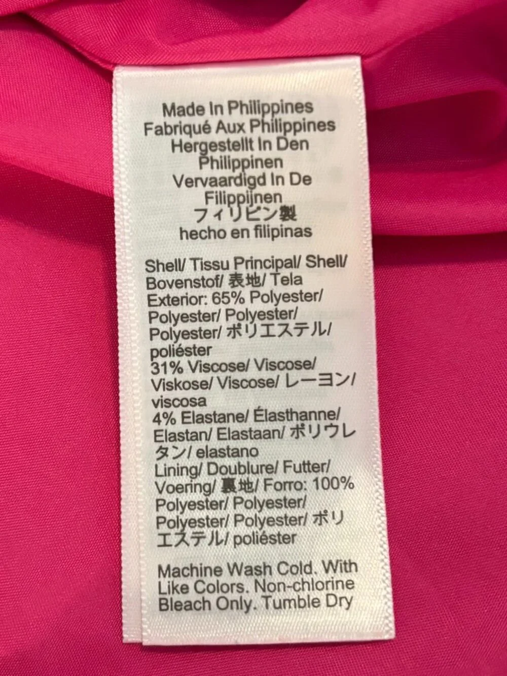 J. Crew Fuchsia Pink Ruffle Trim Sleeveless A-Line Dress Classic Career Sz 8